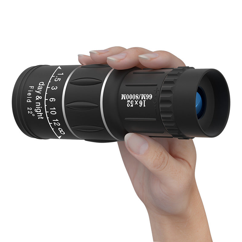 Portable Monocular Telescope with High Magnification