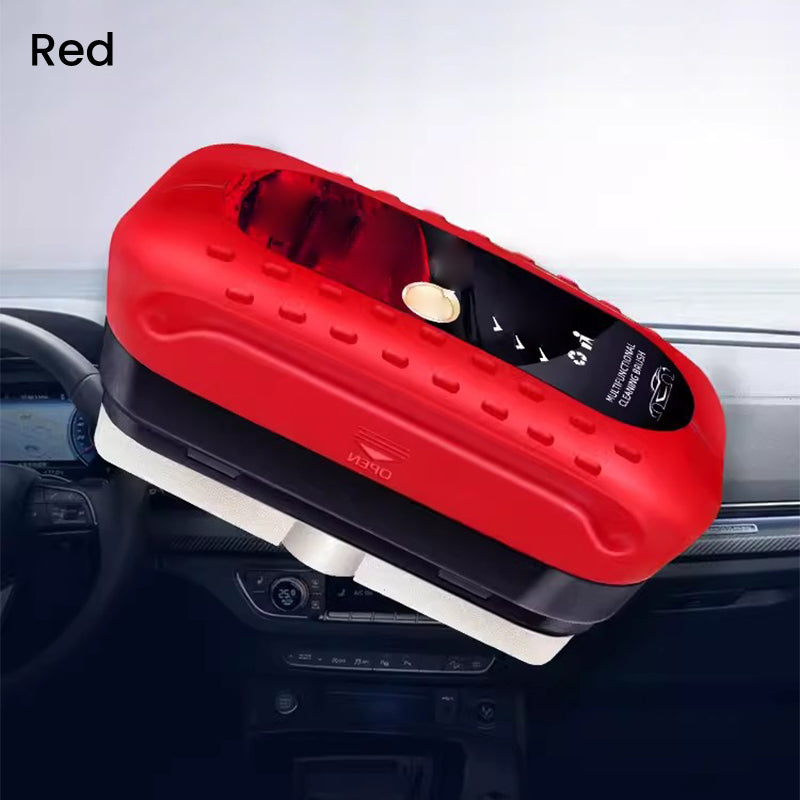 Effective cleaning of oil film on car glass