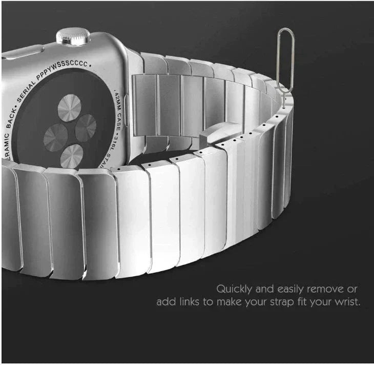 GS Business Modification stainless steel band for Apple Watch