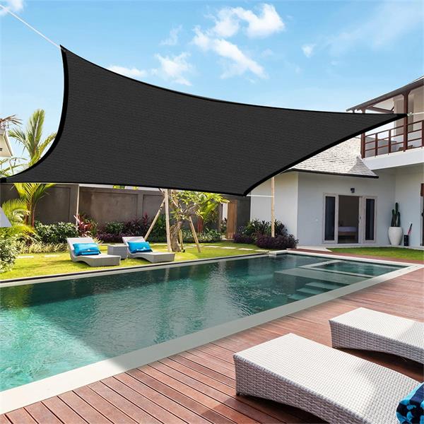 Shade cloth for balcony, terrace, outdoor pool and carport