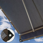 Shade cloth for balcony, terrace, outdoor pool and carport