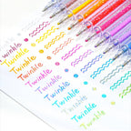 Glitter gel pen set