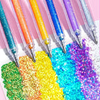 Glitter gel pen set