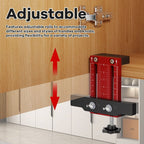 Tool for positioning cabinet doors
