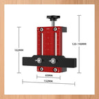 Tool for positioning cabinet doors