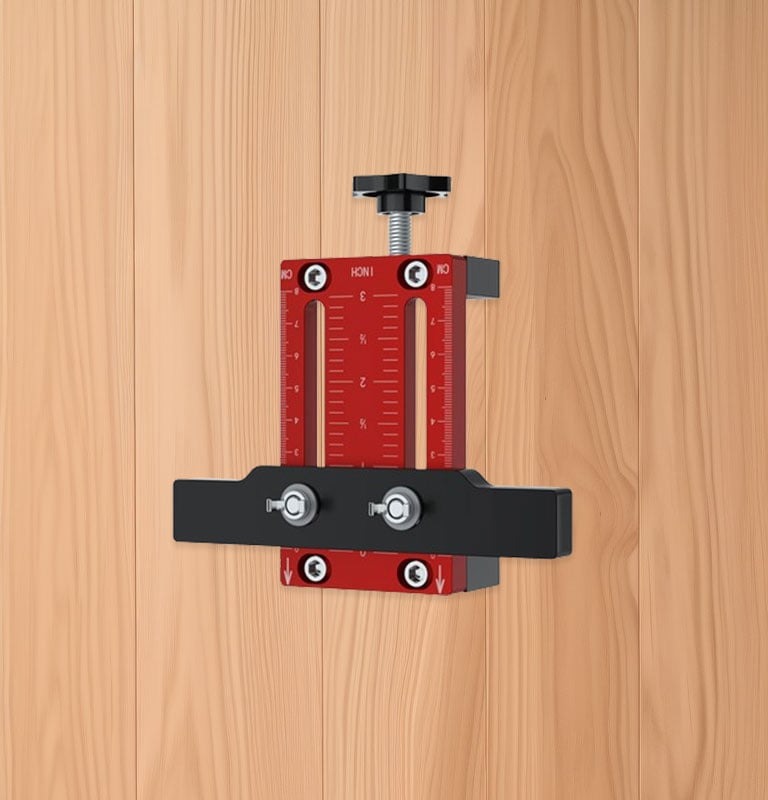 Tool for positioning cabinet doors