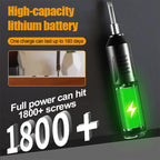Portable home use electric screwdriver set