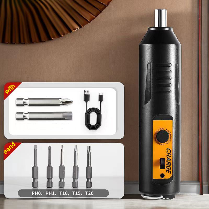 Portable home use electric screwdriver set