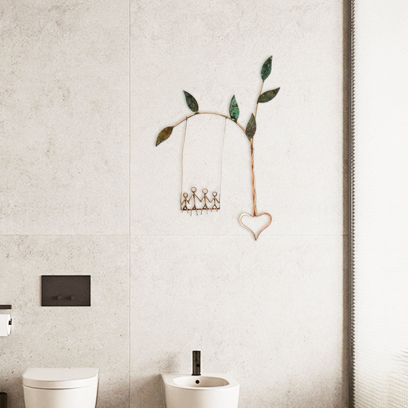 Rooted in Heart Swing hanging wall decorations