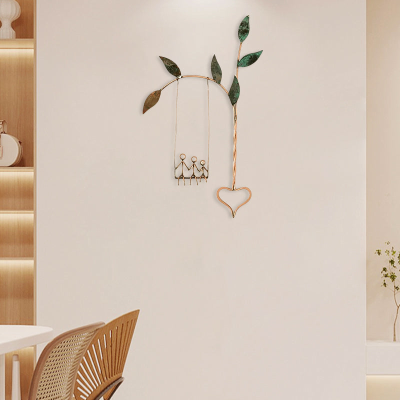 Rooted in Heart Swing hanging wall decorations