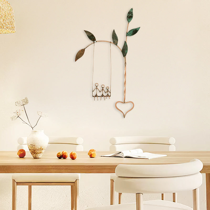 Rooted in Heart Swing hanging wall decorations