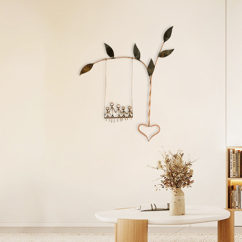 Rooted in Heart Swing hanging wall decorations