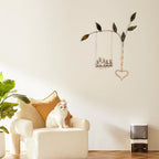 Rooted in Heart Swing hanging wall decorations