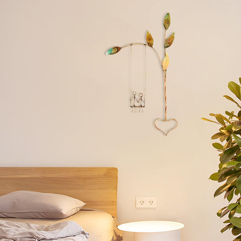 Rooted in Heart Swing hanging wall decorations