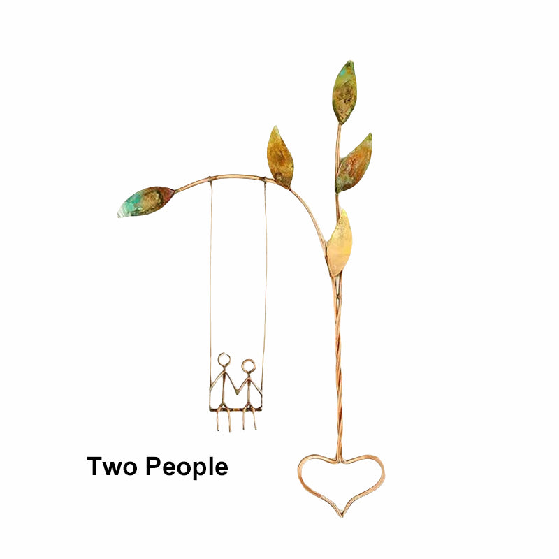 Rooted in Heart Swing hanging wall decorations