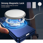 Magnetic phone case with 360° rotating stand for Samsung Z fold & flip 6/5/4/3