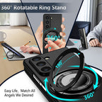 Magnetic phone case with 360° rotating stand for Samsung Z fold & flip 6/5/4/3
