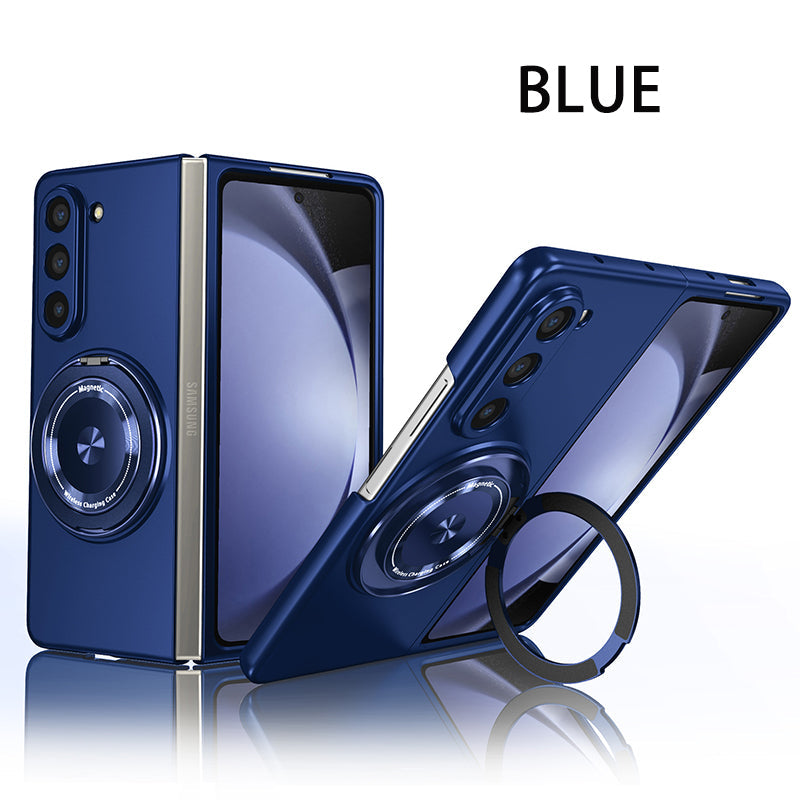 Magnetic phone case with 360° rotating stand for Samsung Z fold & flip 6/5/4/3