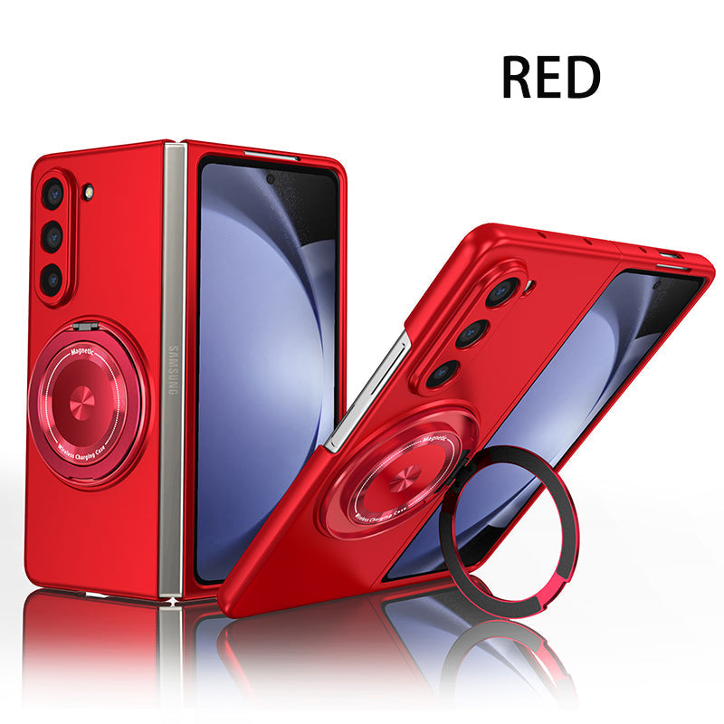 Magnetic phone case with 360° rotating stand for Samsung Z fold & flip 6/5/4/3