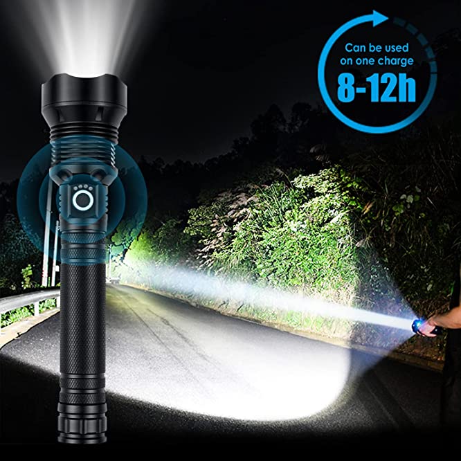 LuxeBeam High-Performance Flashlight | Super bright, durable and rechargeable flashlight for any situation