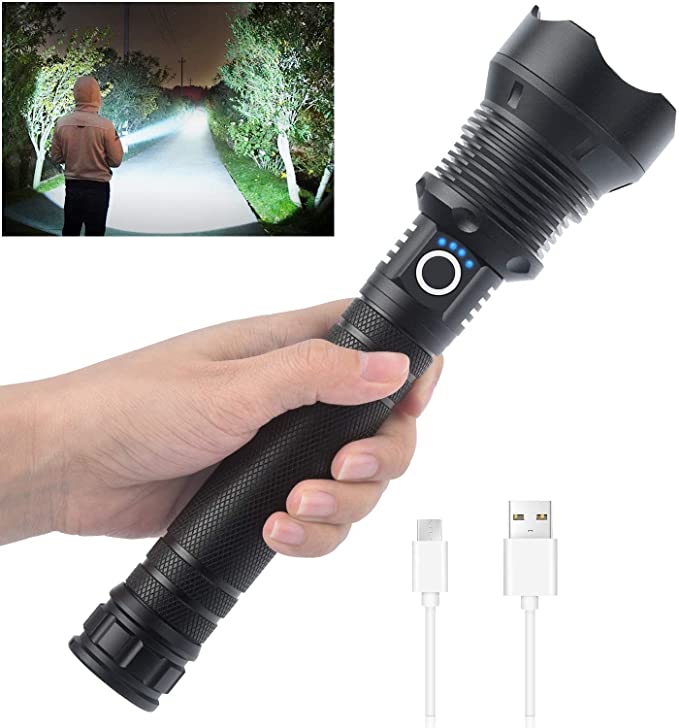 LuxeBeam High-Performance Flashlight | Super bright, durable and rechargeable flashlight for any situation