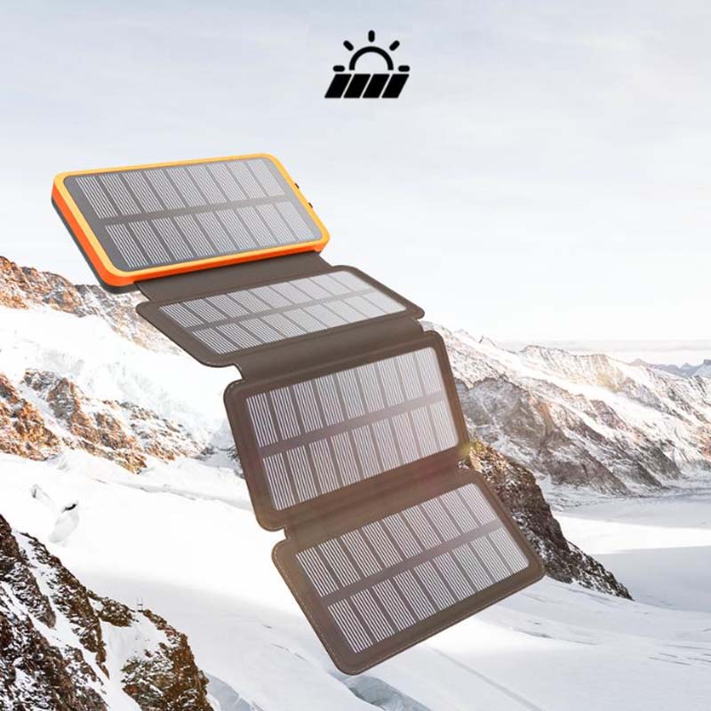 Foldable Waterproof Solar Power Bank