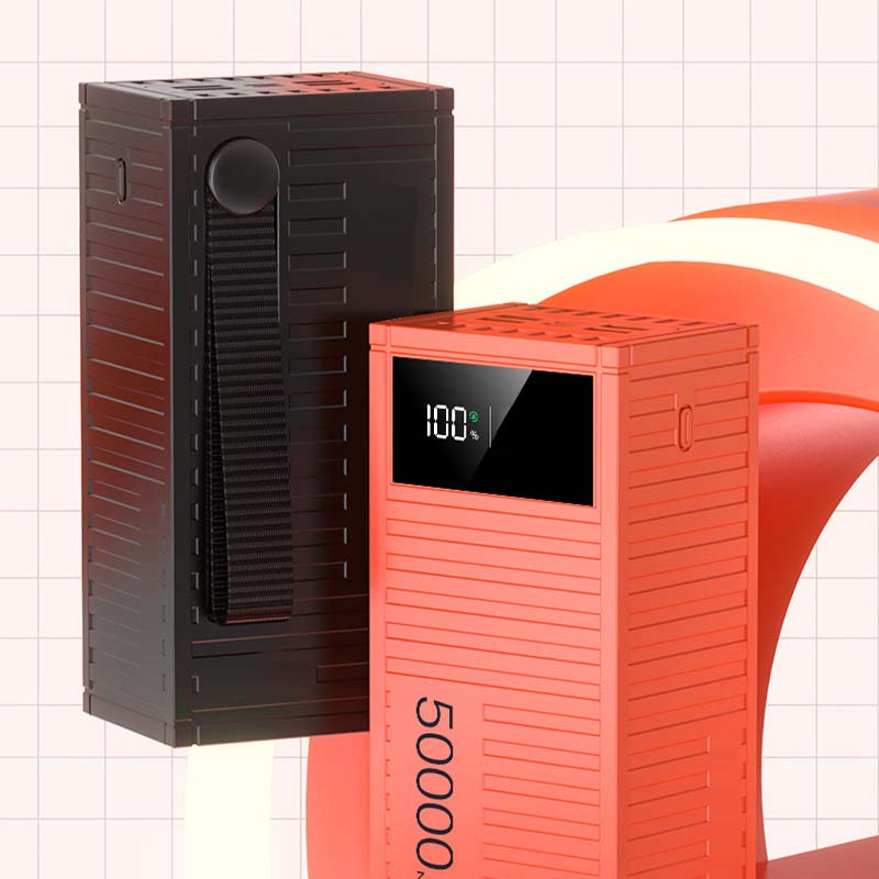 Fast charging power bank with digital display