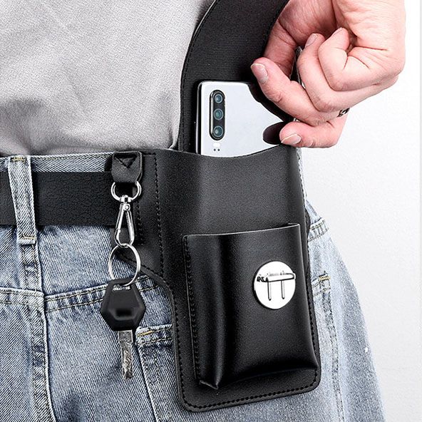 Portable mobile belt bag