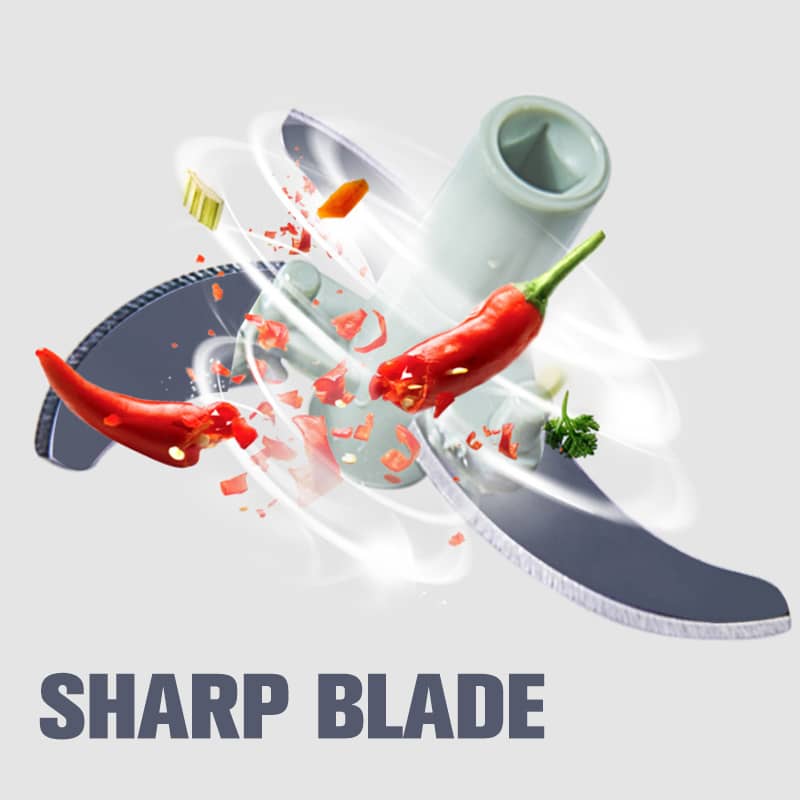 Handheld vegetable cutter for household use