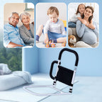 Bed rail for the elderly and pregnant