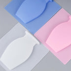 Removable, non-punched silicone vase decoration for wall mounting
