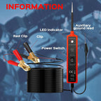 6-24 V DC circuit tester for the car's electrical system