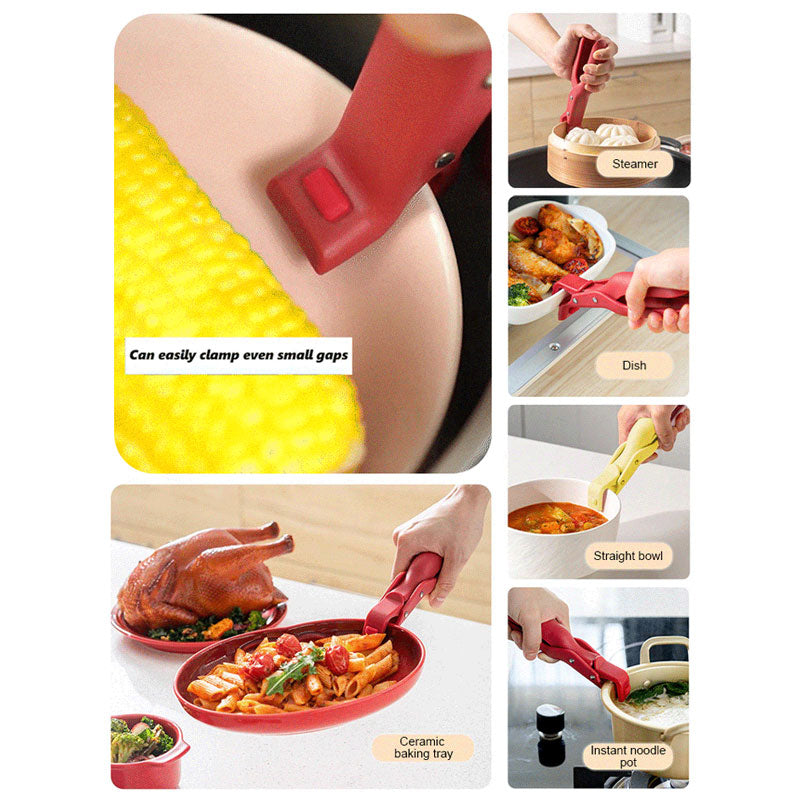 Multifunctional bowl holder clamp for the kitchen
