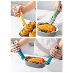 Multifunctional bowl holder clamp for the kitchen