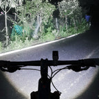 Bicycle light with high brightness for night riding