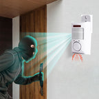 Infrared alarm with motion sensor and 2 pcs. remote controls