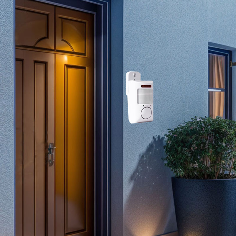 Infrared alarm with motion sensor and 2 pcs. remote controls
