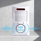 Infrared alarm with motion sensor and 2 pcs. remote controls