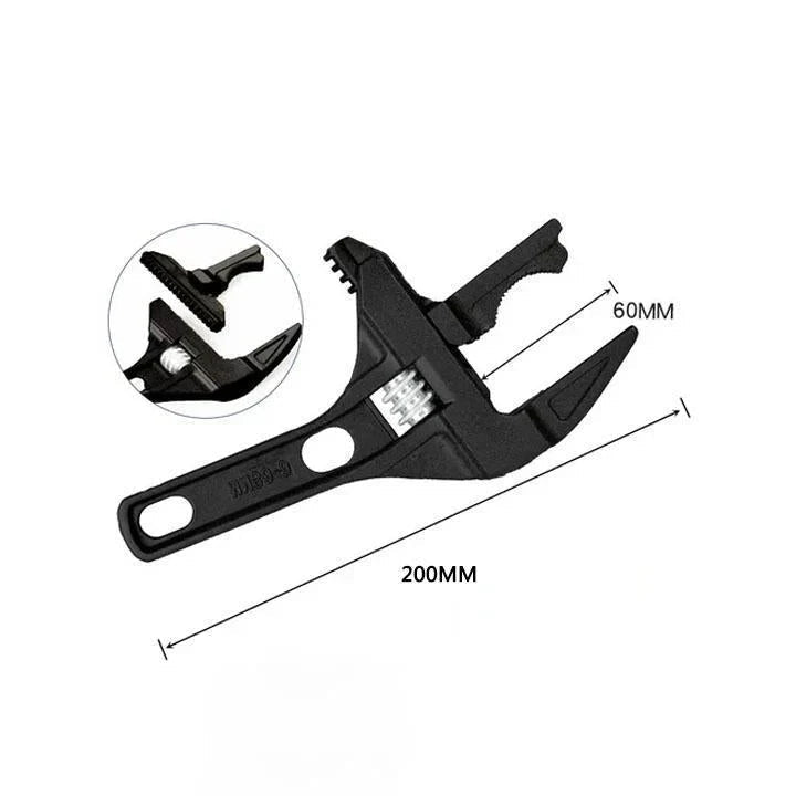 Multifunctional tool for bathroom key