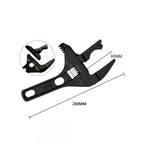 Multifunctional tool for bathroom key