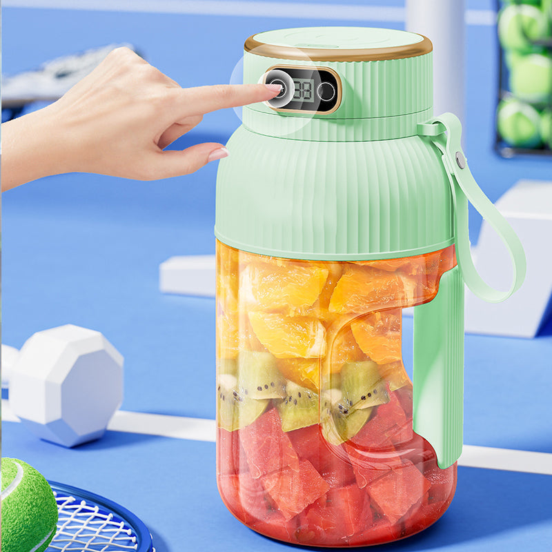 Multifunctional Portable Juice Press Cup with Digital Display