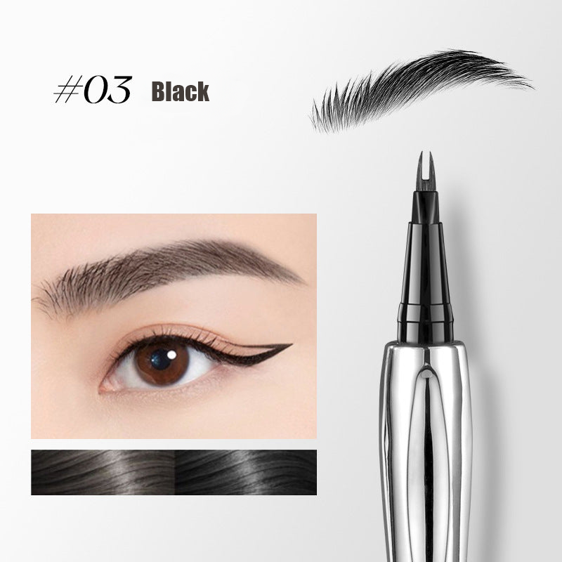 Improved Natural Waterproof Eyebrow Pencil with Micro-Fine Tip (super)