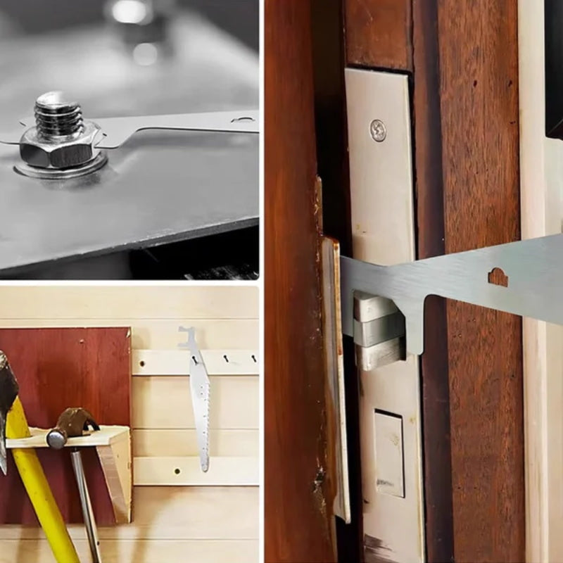 Multi-Purpose Pry Bar Tool for First Responders and Firefighters