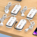 Multifunctional fast charging socket - 2PD + 2USB