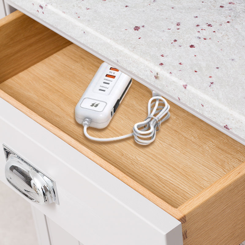 Multifunctional fast charging socket - 2PD + 2USB