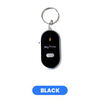 Pipe sound-activated sensor-key finder with key ring