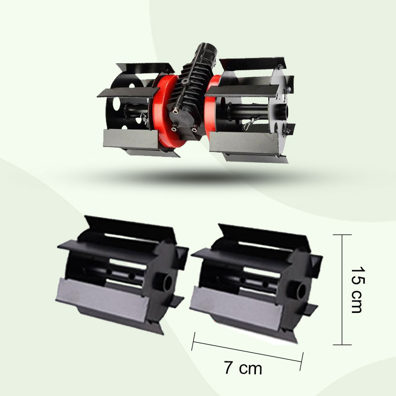 Universal precision alloy lawn mower accessory