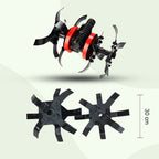 Universal precision alloy lawn mower accessory