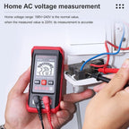 Fully automated intelligent digital multimeter with anti-burning
