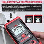 Fully automated intelligent digital multimeter with anti-burning
